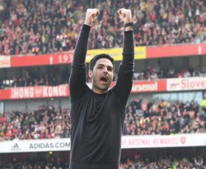 开云官网-阿尔特塔：争四就像坐过山车 今天我们很幸运